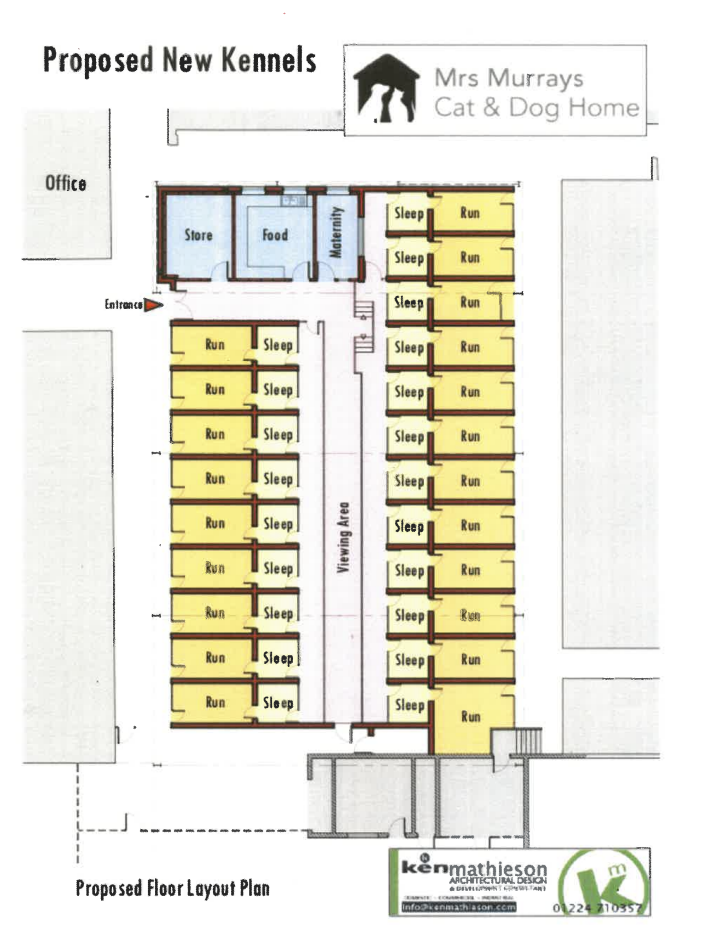 Proposed New Kennels plan